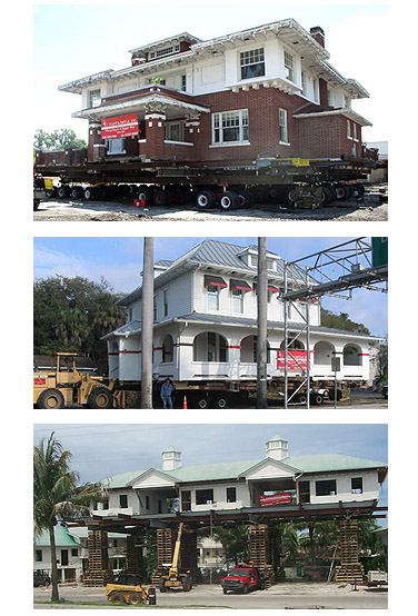 Historical Moves in Fort Myers Florida By Flint and Doyle Structural Movers, LLC